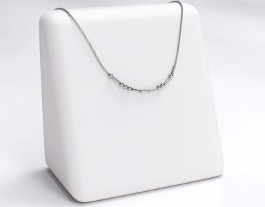 Mors Minimal Kolye 925 Gümüş 2