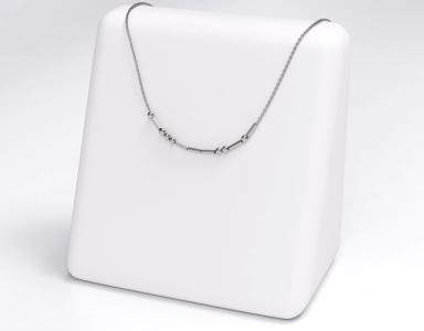 Mors Minimal Kolye 925 Gümüş 4