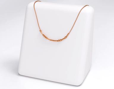 Mors Minimal Kolye 925 Gümüş Rose Kaplama 4